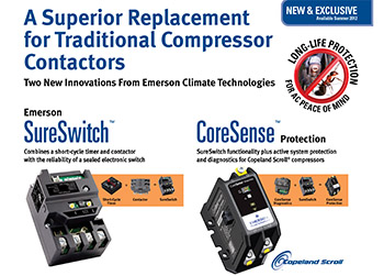 Emerson's new literature on its specally designed "bug-proof" contactors