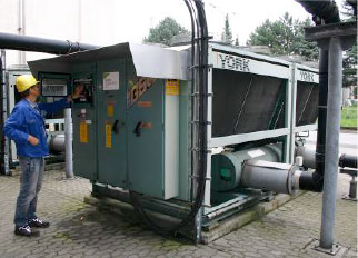 R422D was employed in the conversion of three cooling systems at this German aluminium rolling plant