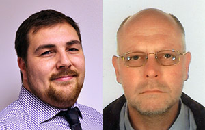 Chris Hibbs (left) and Phil Greenough