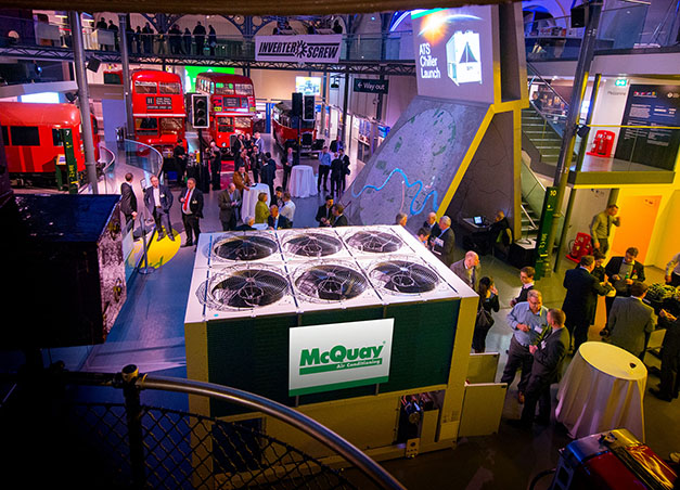 McQuay launch event at the London Transpport Museum
