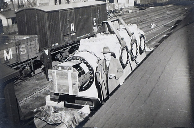 Compressor in siding
