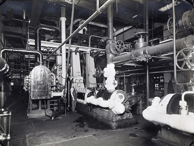 Pontifex engine room