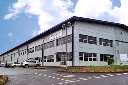 The new premises on the Hilton Business Park