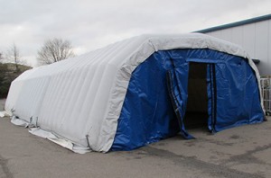 Inflatable cold store