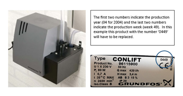 Grundfos-Conlift-recall