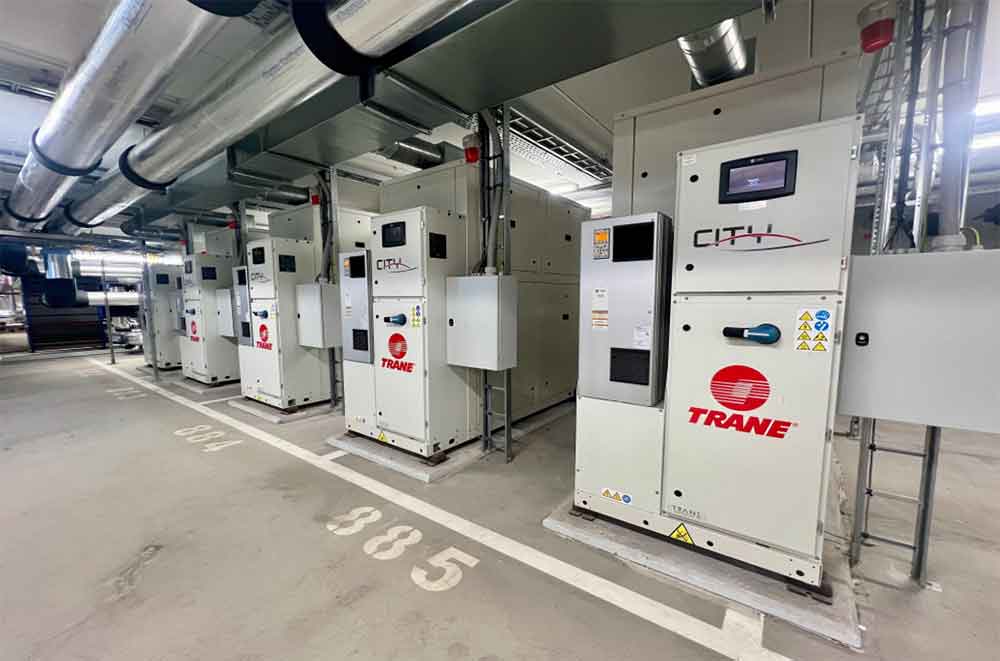 Trane heat pumps land savings at Schipol Airport - Cooling Post